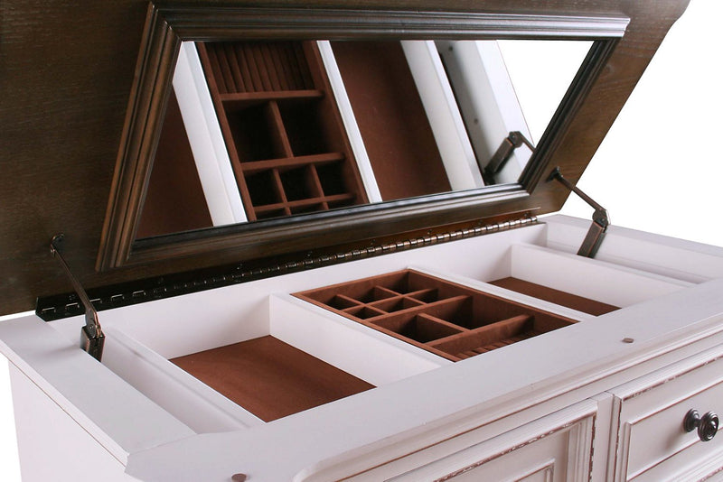 Grace Chest with Lift-Top - Antique White