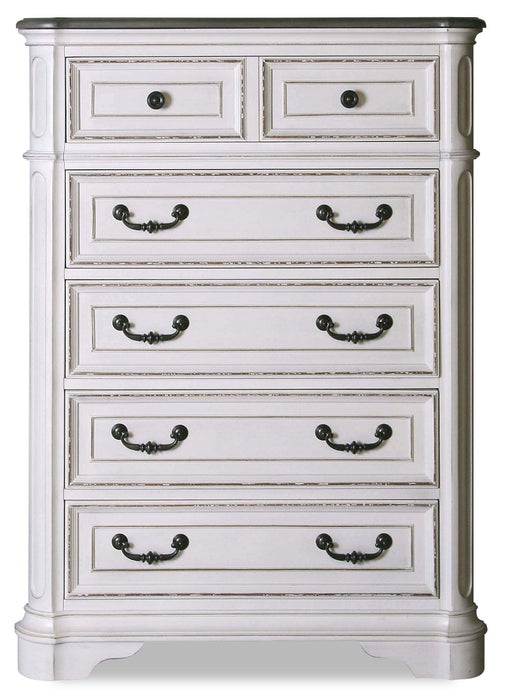Grace Chest with Lift-Top - Antique White
