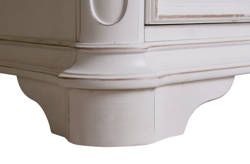 Grace 5-Piece Queen Bedroom Package - Antique White