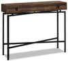 Harper Reclaimed Wood-Look Sofa Table - Brown