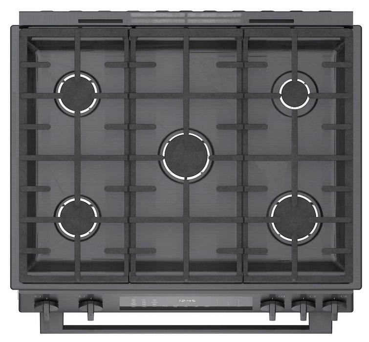 Bosch 4.8 Cu. Ft. 800 Series Slide-In Gas Range - HGI8046UC