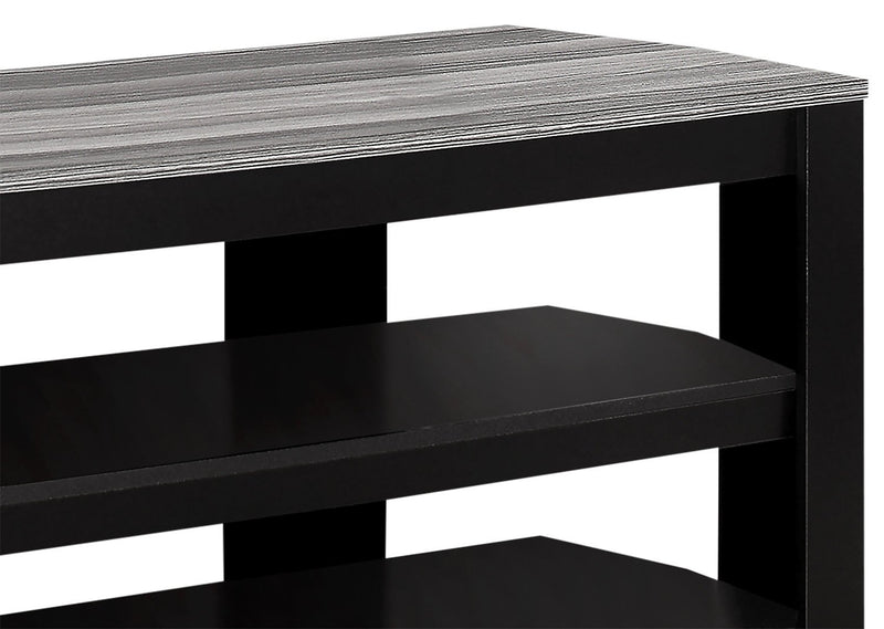 Ira 42\" TV Stand - Black and Grey