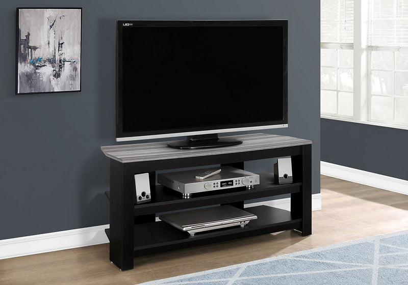 Ira 42\" TV Stand - Black and Grey