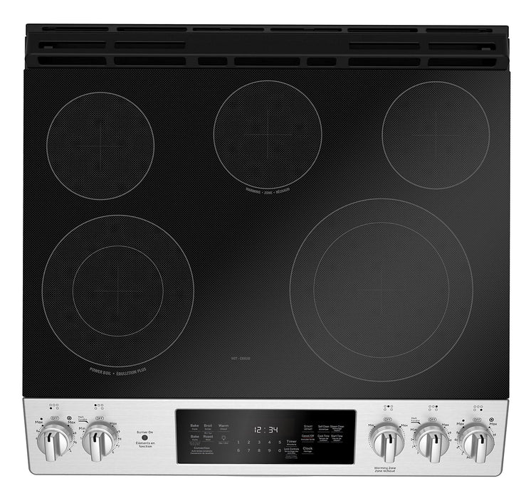 GE 5.3 Cu. Ft. Convection Slide-In Electric Range - JCS840SMSS
