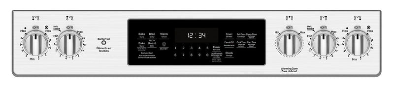 GE 5.3 Cu. Ft. Convection Slide-In Electric Range - JCS840SMSS