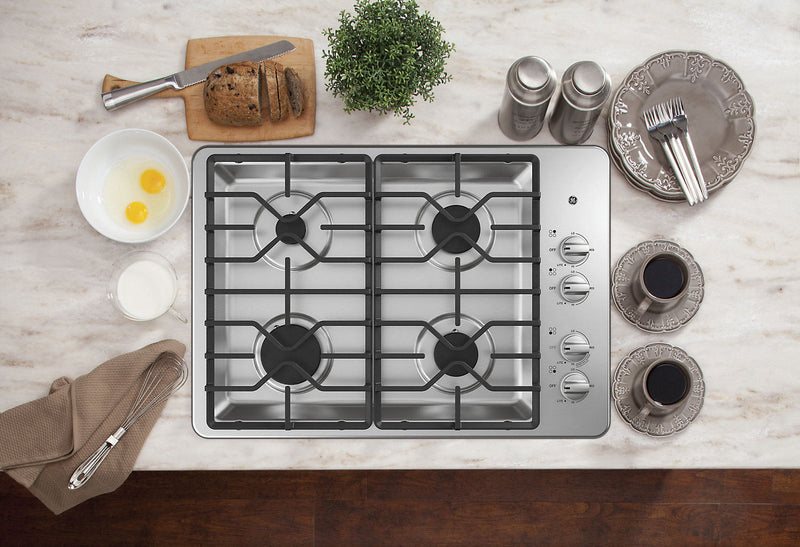 GE 30\" Built-In Gas Cooktop - JGP3030SLSS