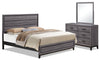 Kate 5-Piece Queen Bedroom Package - Grey