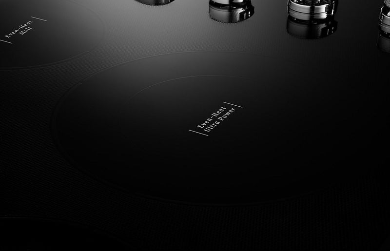 KitchenAid 30\" Electric Cooktop with Ultra Power Element - KCES550HBL