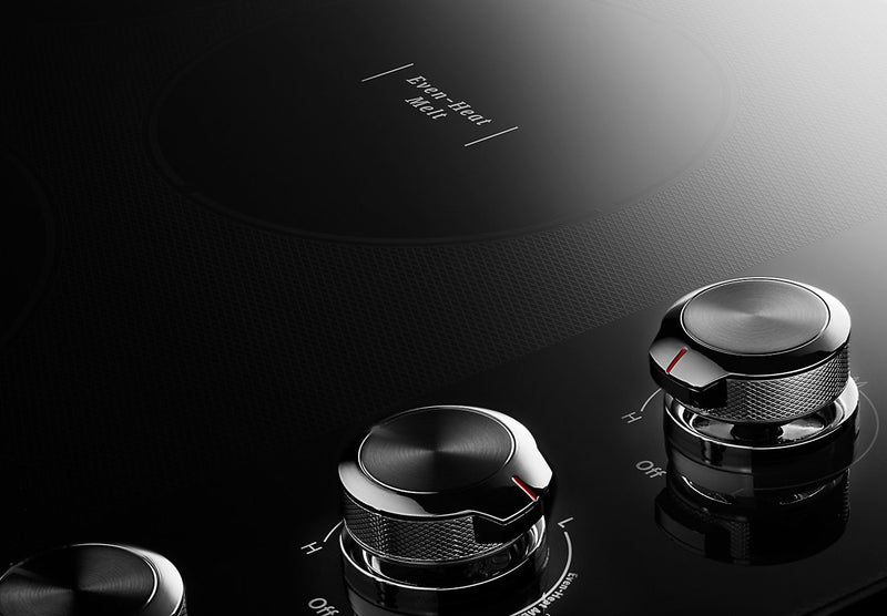 KitchenAid 30\" Electric Cooktop with Ultra Power Element - KCES550HBL