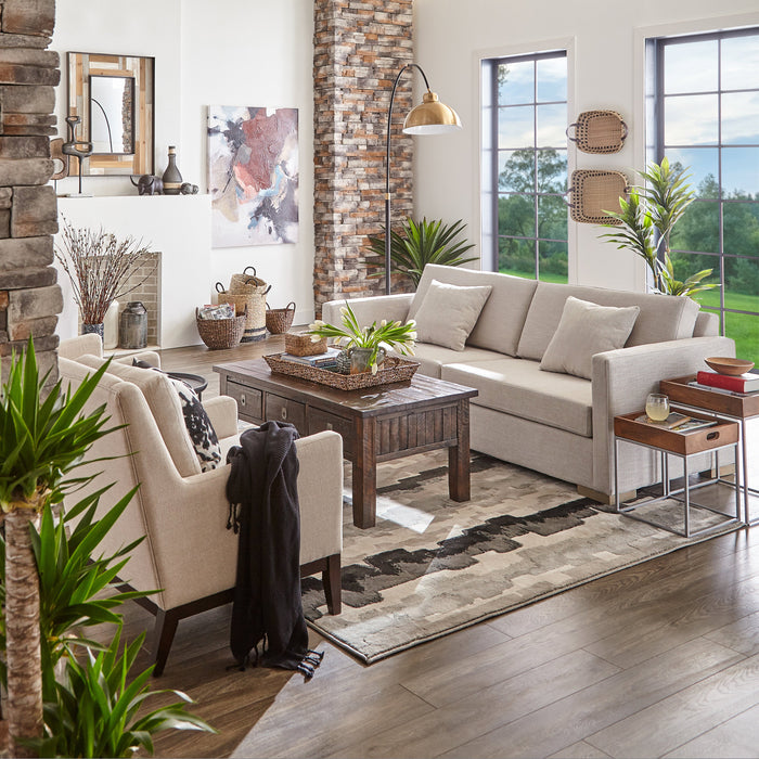 Kona Grove Coffee Table - Dark Coffee Bean