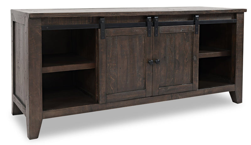 Madison 60\" Barn Door TV Stand – Brown