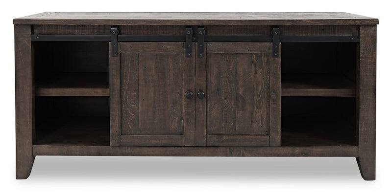 Madison 60\" Barn Door TV Stand – Brown