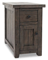 Madison Chairside Table – Brown