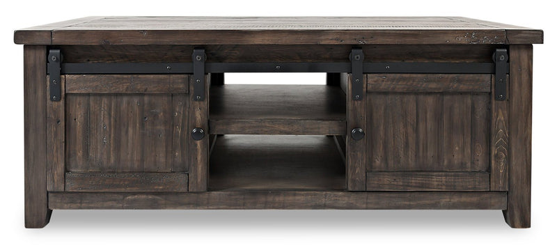 Madison Barn Door Coffee Table – Brown