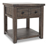 Madison End Table – Brown