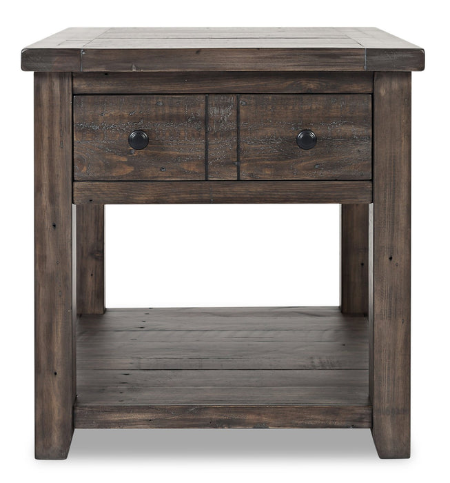 Madison End Table – Brown