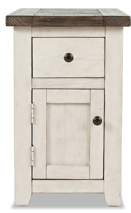 Madison Chairside Table – White