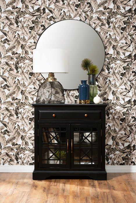 Marseille Accent Cabinet – Black