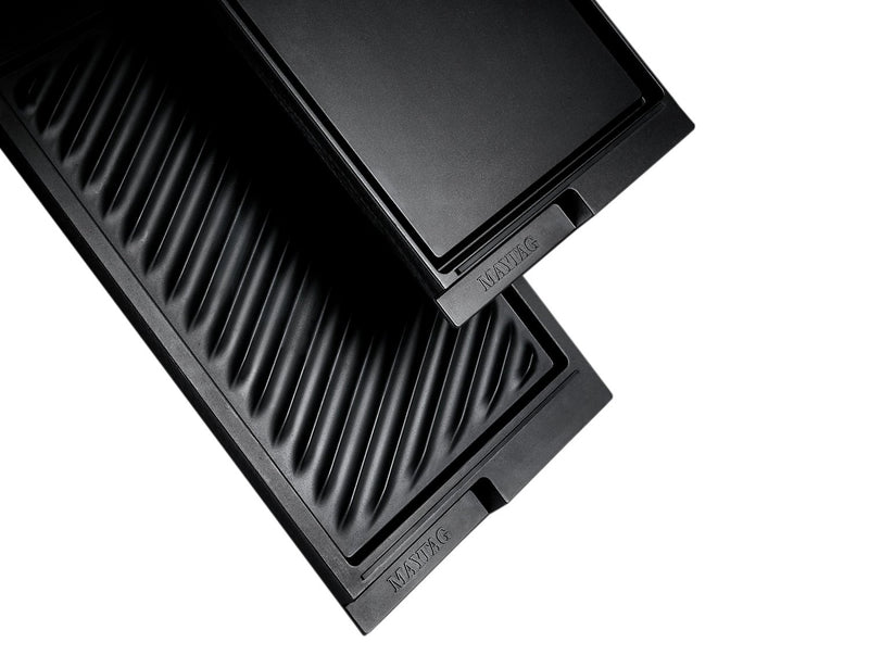 Maytag 36\" Electric Cooktop with Reversible Grill and Griddle - MEC8836HS