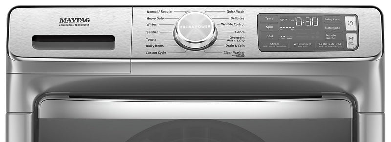 Maytag 5.8 Cu. Ft. Smart Front-Load Washer with Extra Power – MHW8630HC