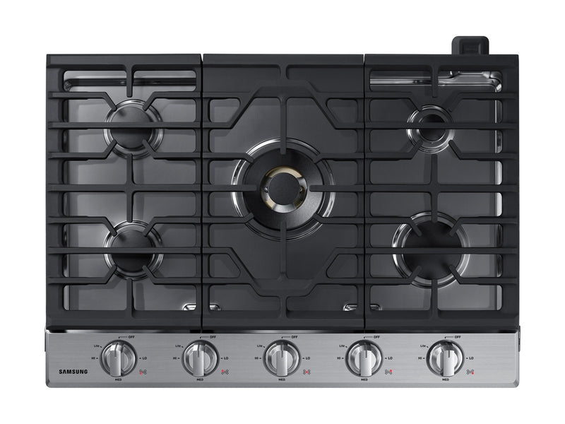 Samsung 30\" 5-Burner Gas Cooktop with Bluetooth - NA30N7755TS/AA