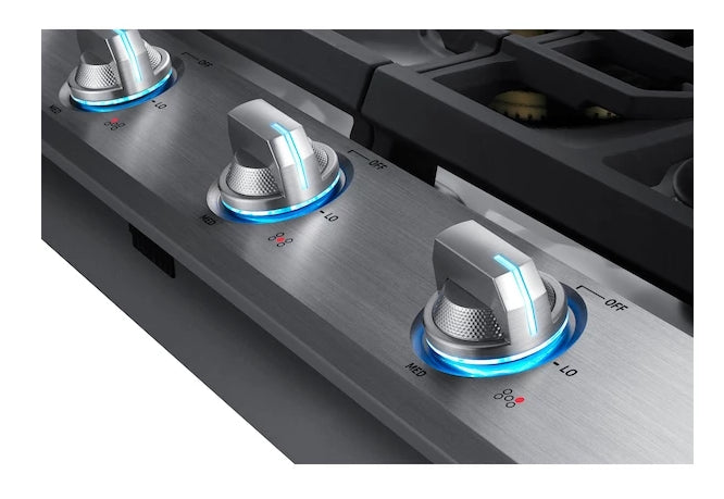 Samsung 36\" 5-Burner Gas Cooktop with Bluetooth - NA36N7755TS/AA