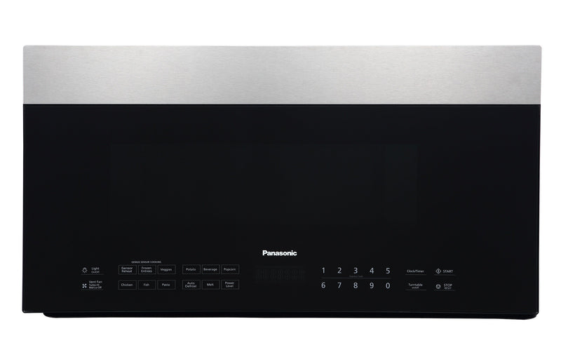 Panasonic 1.9 Cu. Ft. 400 CFM Over-the-Range Genius® Microwave - NN-SG158S