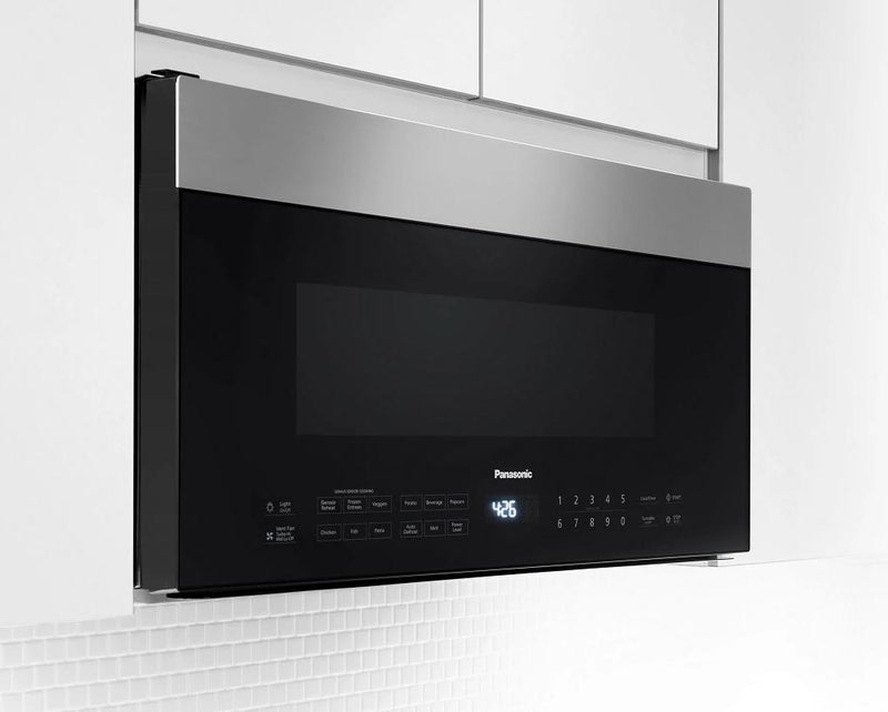 Panasonic 1.9 Cu. Ft. 400 CFM Over-the-Range Genius® Microwave - NN-SG158S