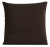 Designed2B Textured Polyester Accent Pillow - Plush Chocolate