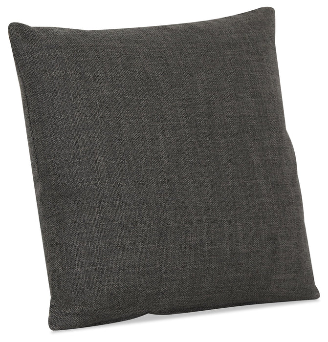 Designed2B Linen-Look Fabric Accent Pillow - Cabo Graphite