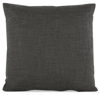 Designed2B Linen-Look Fabric Accent Pillow - Cabo Graphite