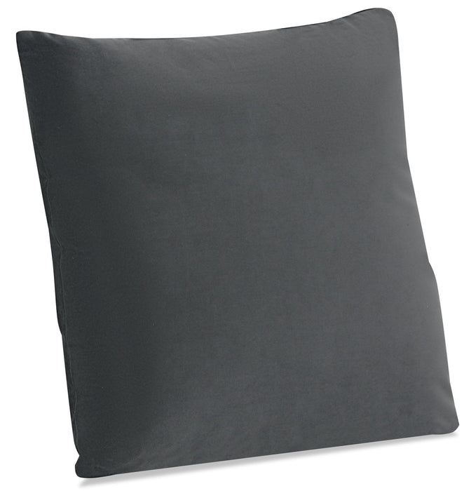 Designed2B Velvet Accent Pillow - Kira Grey