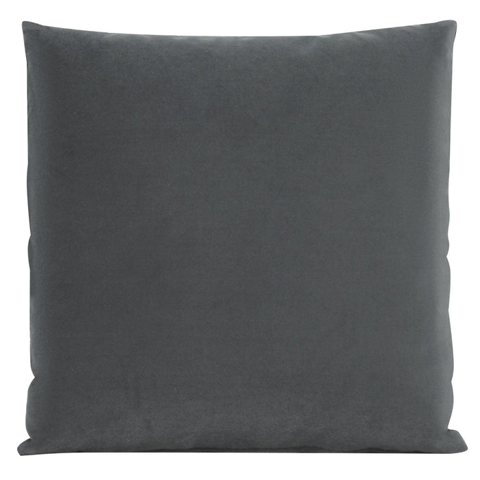 Designed2B Velvet Accent Pillow - Kira Grey