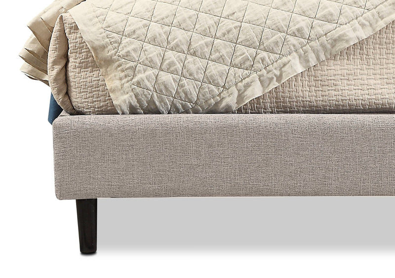 Paseo King Platform Bed - Taupe