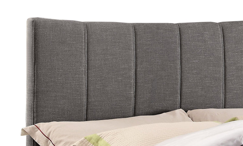 Paseo King Platform Bed - Grey