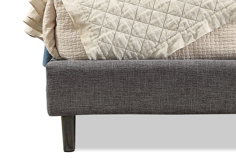 Paseo Queen Platform Bed - Grey