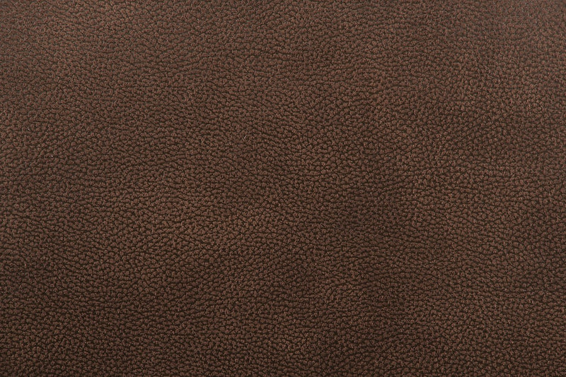 Ross Faux Suede Power Recliner - Chocolate