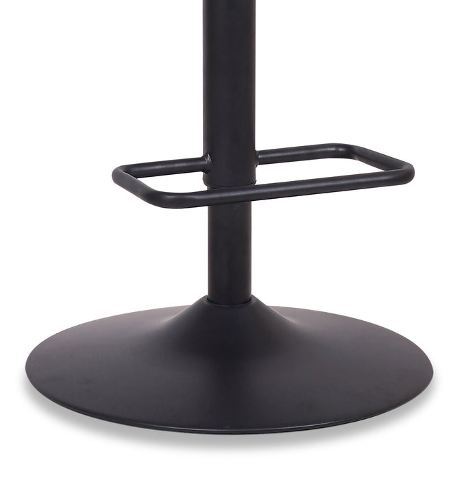 Seth Adjustable Bar Stool - Brown