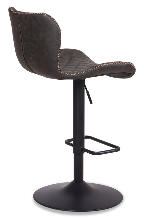 Seth Adjustable Bar Stool - Grey