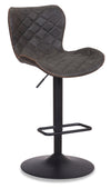 Seth Adjustable Bar Stool - Grey