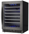 Danby 5.6 Cu. Ft. Black Stainless Steel Wine Cooler – SSWC056D1B-S