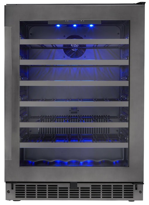 Danby 5.6 Cu. Ft. Black Stainless Steel Wine Cooler – SSWC056D1B-S