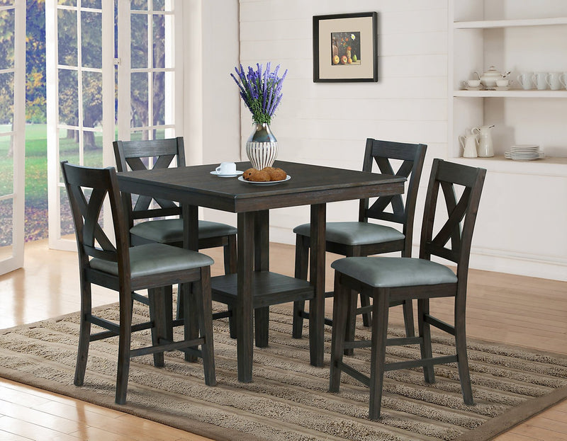 Tribeca 5-Piece Counter-Height Dining Package
