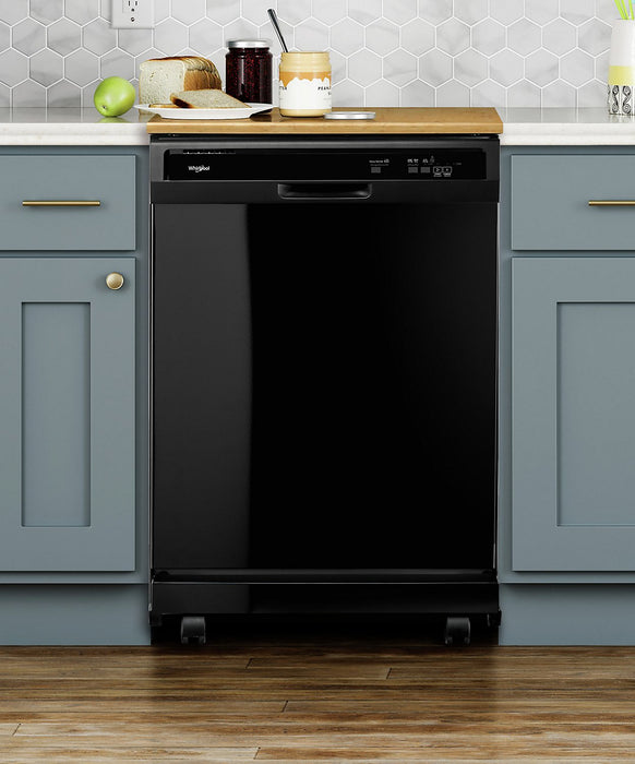 Whirlpool Heavy-Duty Tall-Tub Portable Dishwasher - WDP370PAHB
