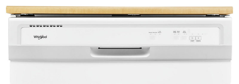 Whirlpool Heavy-Duty Tall-Tub Portable Dishwasher - WDP370PAHB