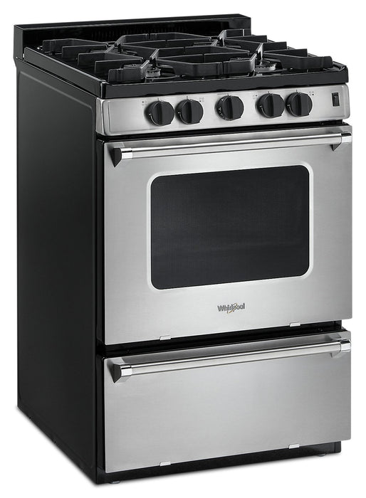 Whirlpool 24-Inch 3.0 Cu. Ft. Freestanding Gas Range - WFG500M4HS