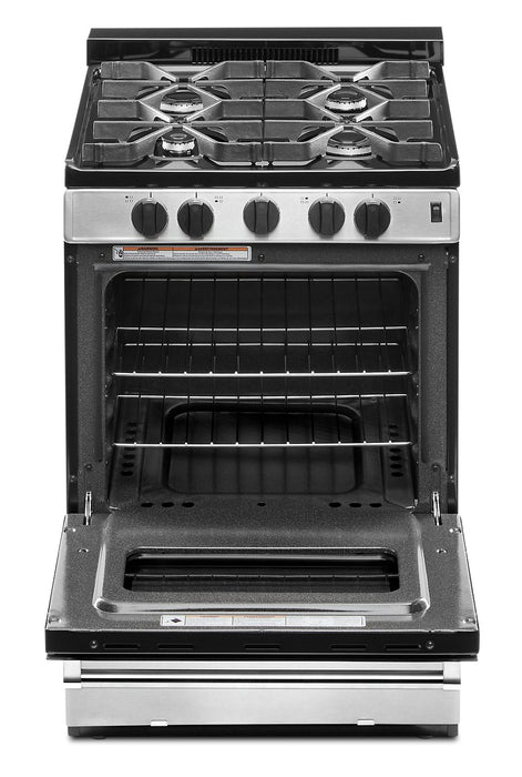 Whirlpool 24-Inch 3.0 Cu. Ft. Freestanding Gas Range - WFG500M4HS