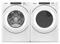Whirlpool 5.0 Cu. Ft. Front-Load Washer and 7.4 Cu. Ft. Electric Dryer - White
