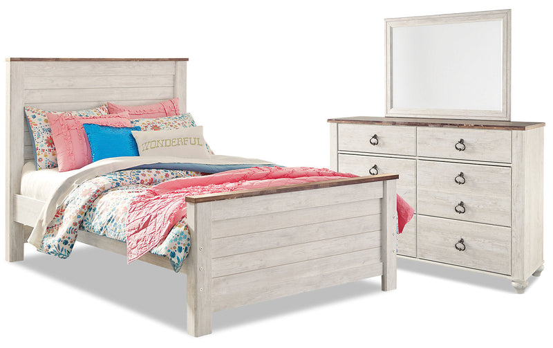 Willowton 5-Piece Full Bedroom Package