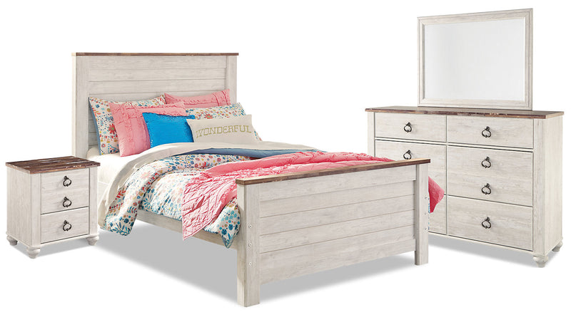 Willowton 6-Piece Full Bedroom Package